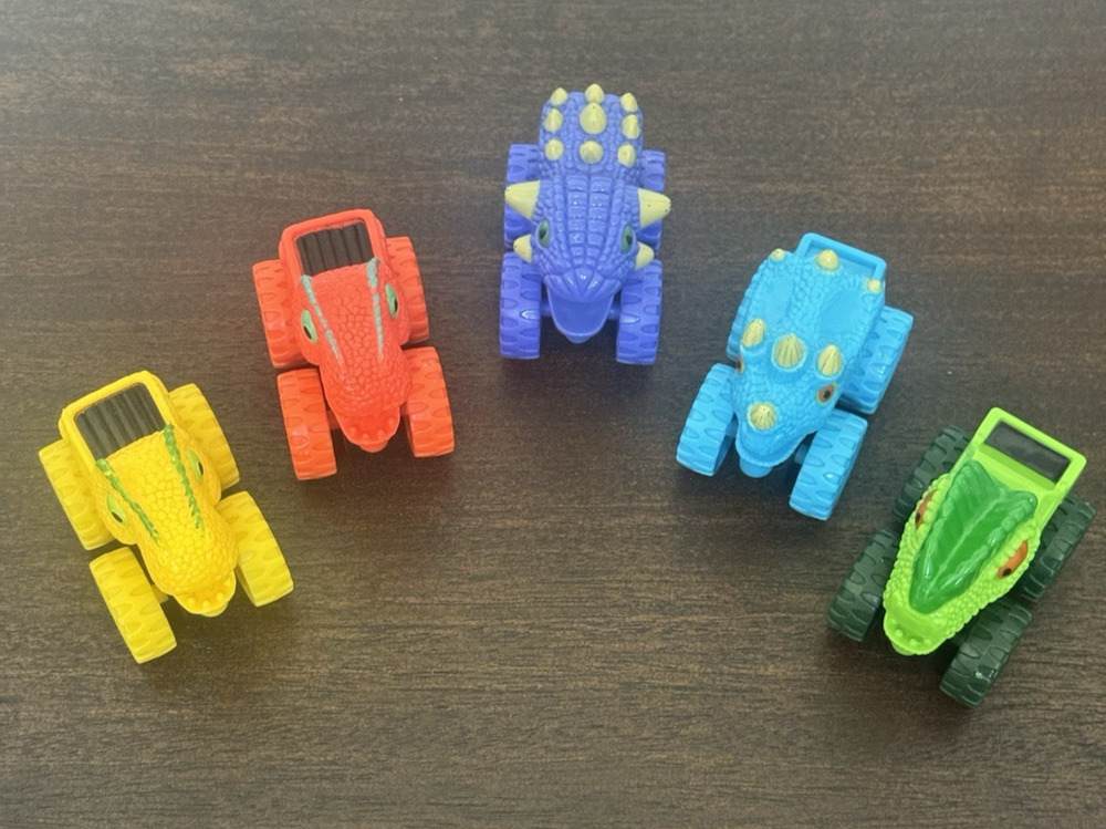 Spark Create Imagine Dinosaur Monster Truck Lot of 5 Dinosaurs Dino Imagination